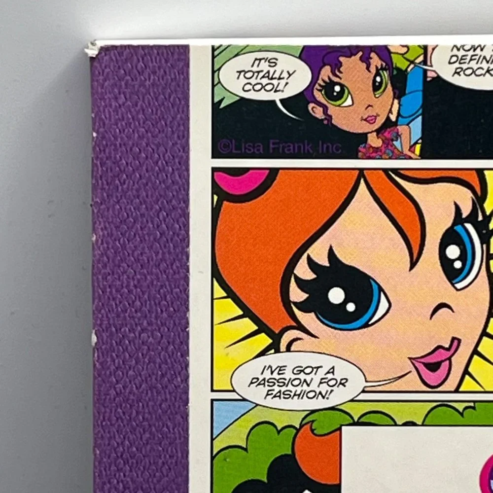 Lisa Frank Comic Strip Mini Composition Book 4.5